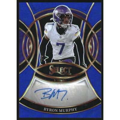 2025 Select Signatures Prizm Blue #19 Byron Murphy