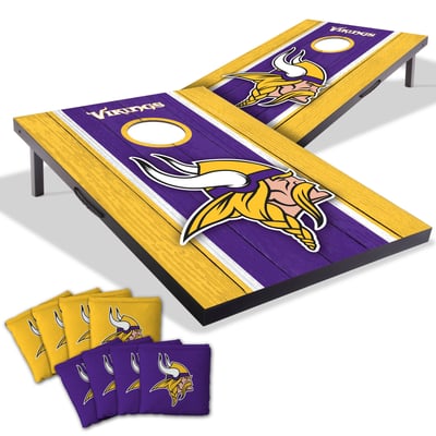 Minnesota Vikings Fanpoint 2' x 3' Cornhole Game with Bags