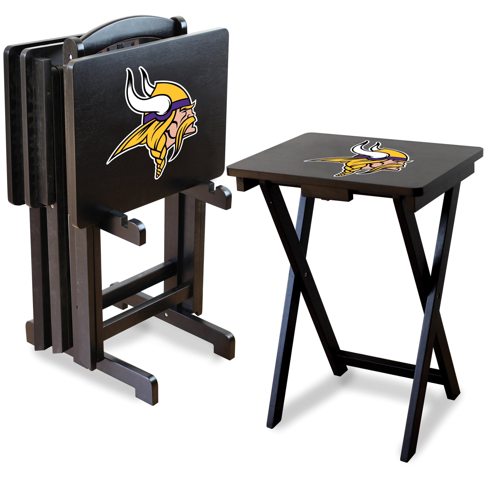 Minnesota Vikings Party-Set – 16 Teller & 32 Servietten Für Football-Partys, Lila/weiß/gelb