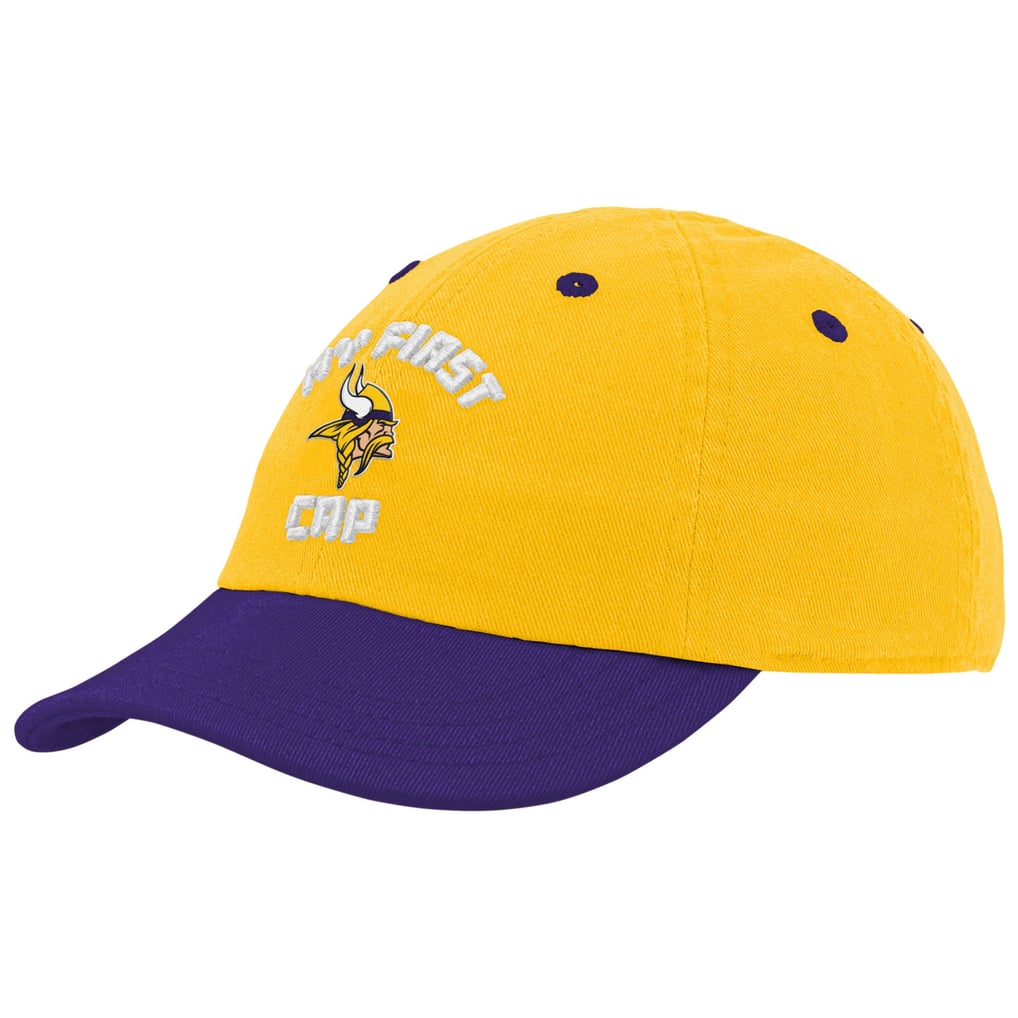 Minnesota Vikings Infant's My First Pixel Slouch Flex Hat - Gold
