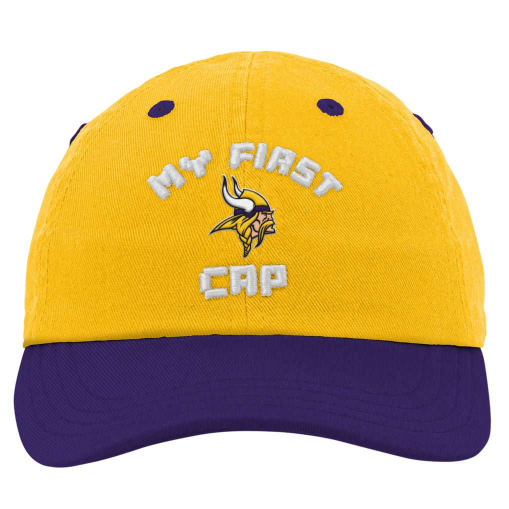Minnesota Vikings Infant's My First Pixel Slouch Flex Hat - Gold