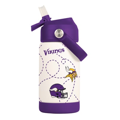 Minnesota Vikings Logo Brands 12oz. Mascot Bottle
