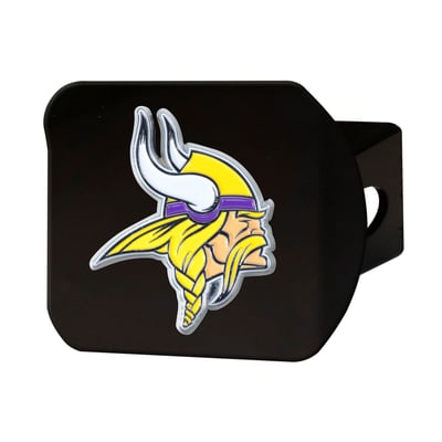 Minnesota Vikings Logo Brands Hitch Cover