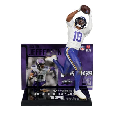 Justin Jefferson Minnesota Vikings McFarlane Toys 7" Player Figurine