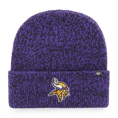  Minnesota Vikings '47 Brain Freeze Cuffed Knit Hat - Heather Purple