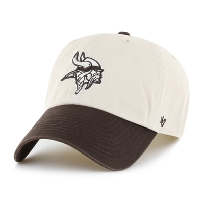 Minnesota Vikings '47 Clean Up Adjustable Hat - Natural/Brown