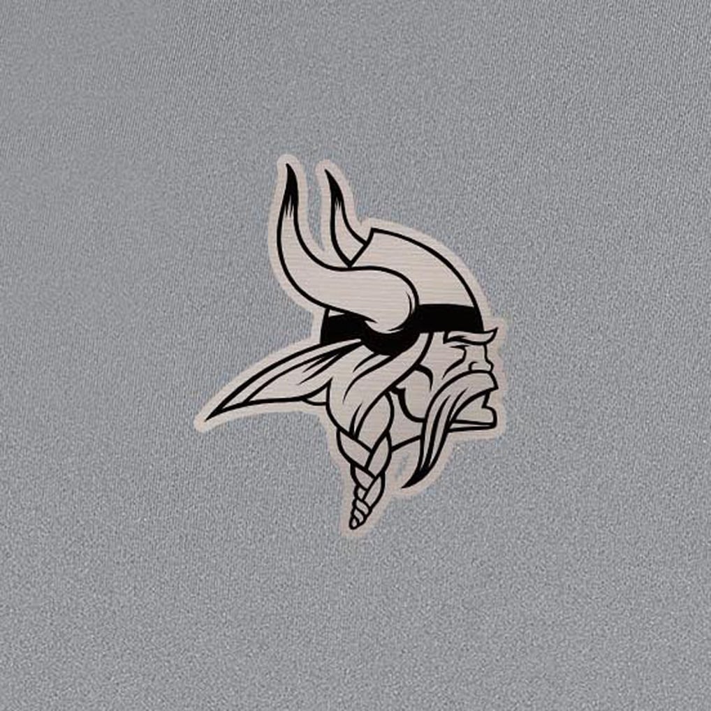  Minnesota Vikings Antigua Insider Quarter-Zip Jacket - Gray