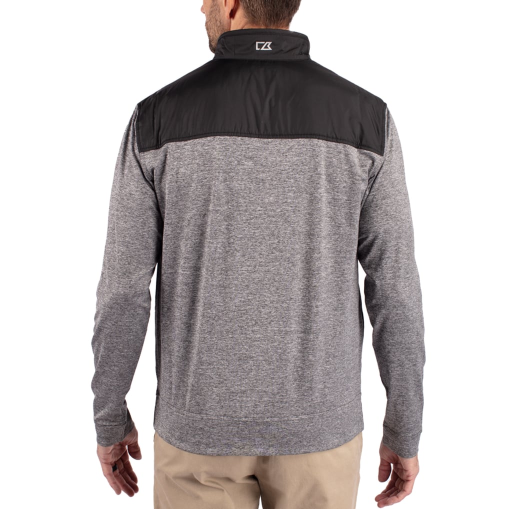 Minnesota Vikings Cutter & Buck Stealth Full-Zip Jacket - Black