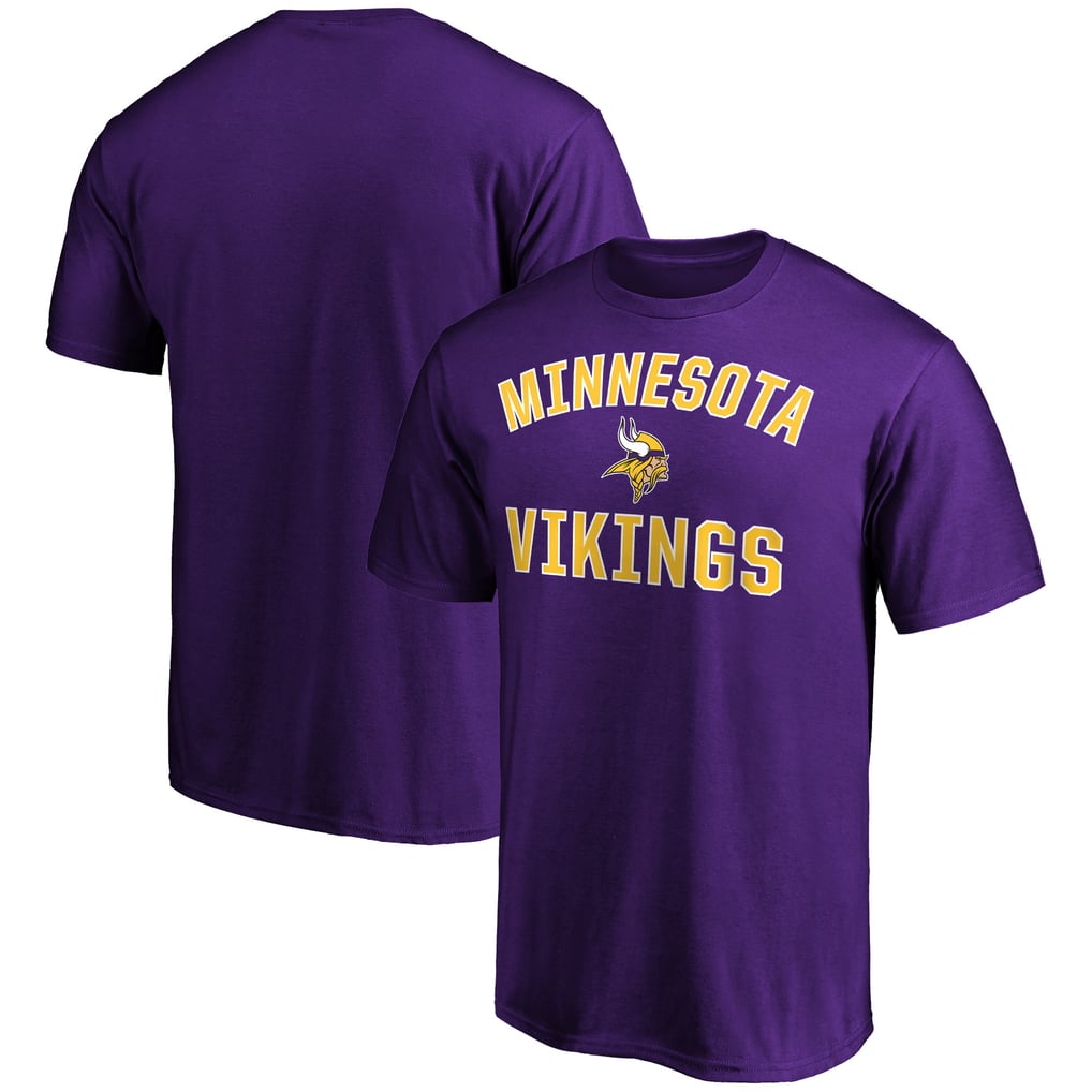 Minnesota Vikings Fanatics Victory Arch T-Shirt - Purple