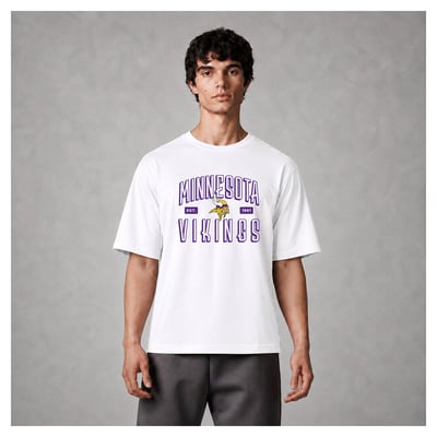 Minnesota Vikings Levelwear Luxe Moment Stronghold Knit T-Shirt - White