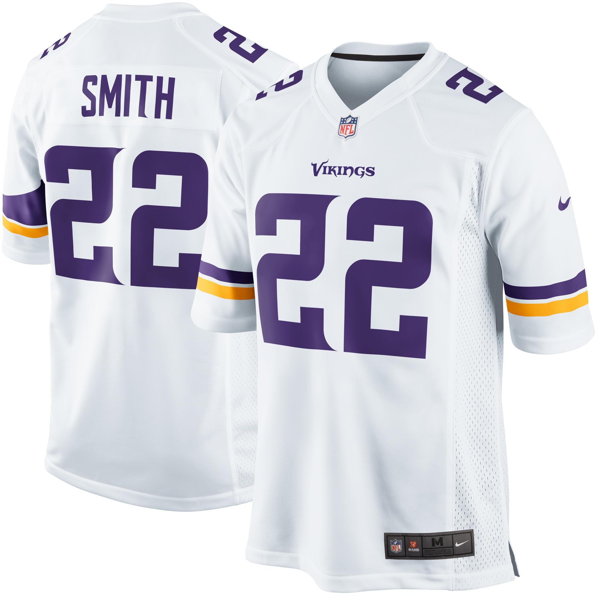 Mens Minnesota Vikings Harrison Smith Nike White Game Jersey
