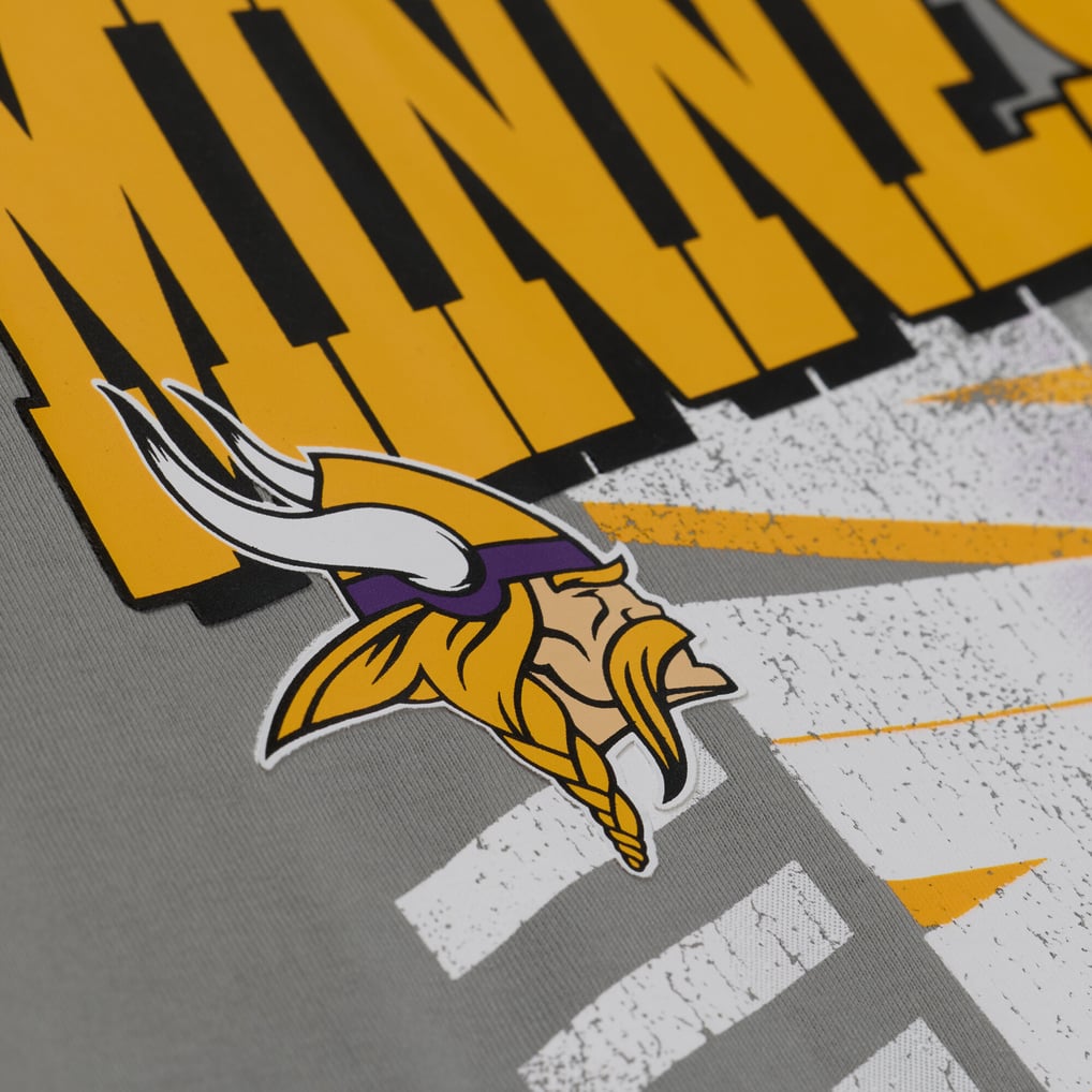 Men's Minnesota Vikings Mitchell & Ness Gray Core Essentials Street ...