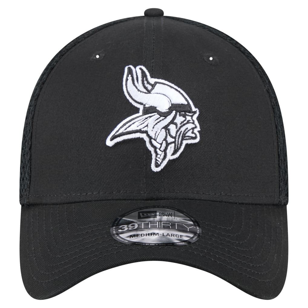 Minnesota Vikings New Era Main Neo 39THIRTY Flex Hat - Black