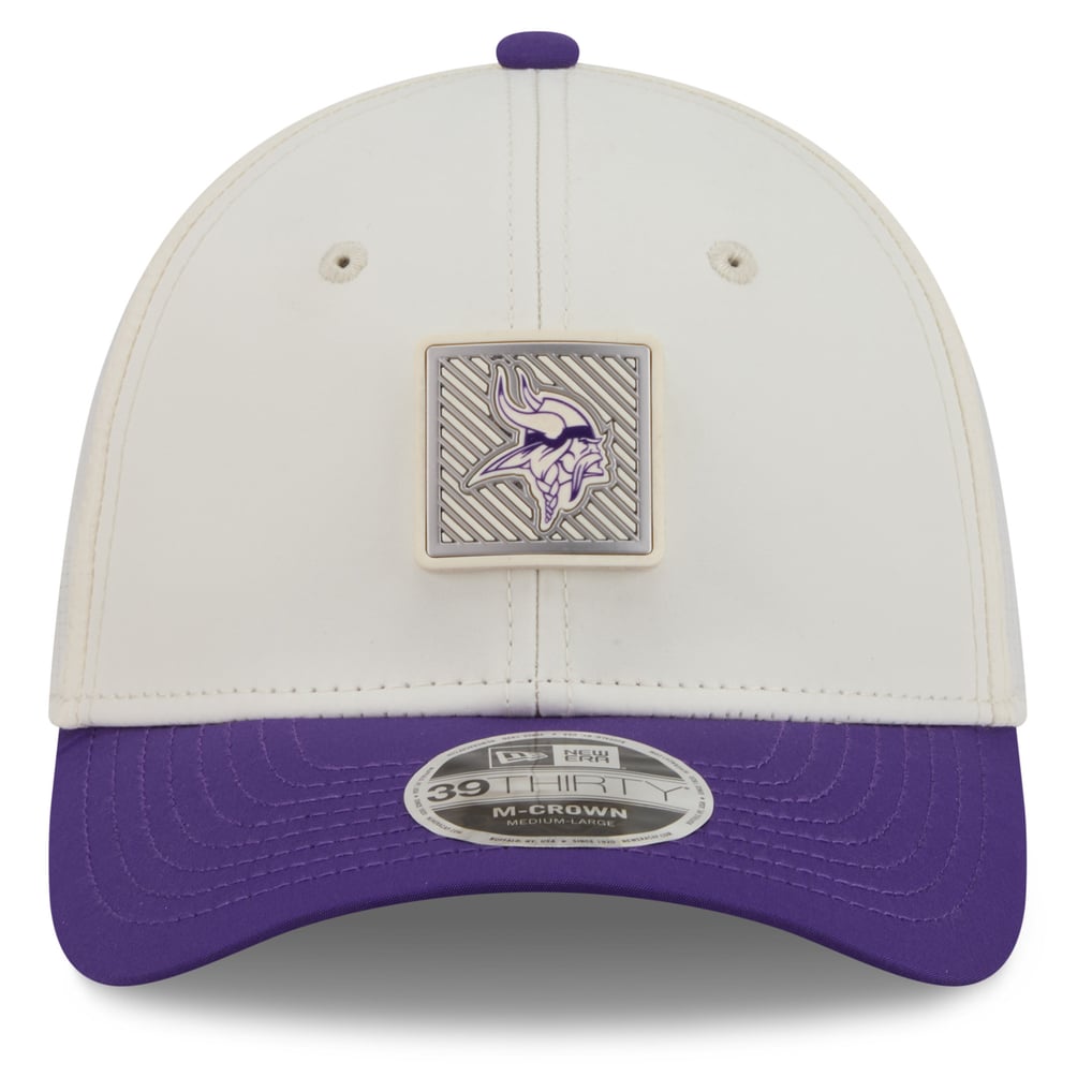 Men's Minnesota Vikings New Era Cream/Purple 2026 NFL Training Camp ...