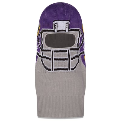 Minnesota Vikings New Era Helmet Knit Balaclava - Gray