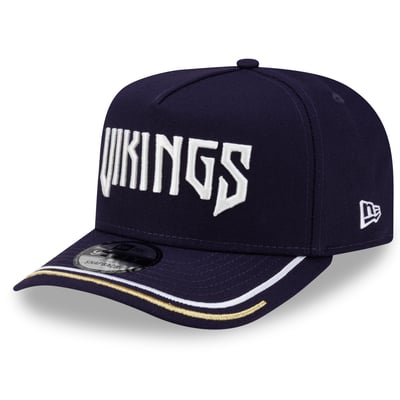 Minnesota Vikings New Era 2026 Rivalries Collection Fan Pack A-Frame 9FIFTY Snapback Hat - Purple