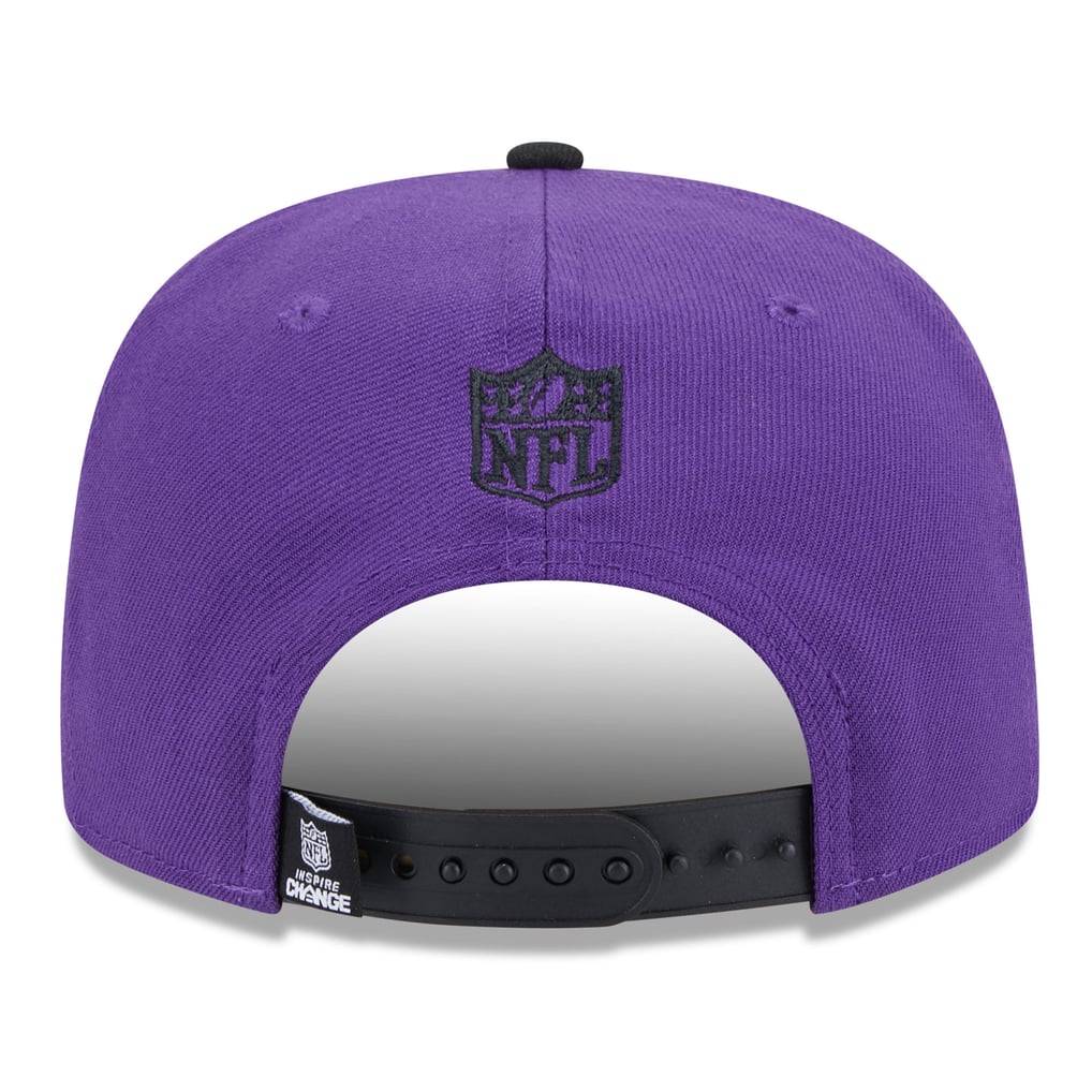 Minnesota Vikings 2024 Inspire‎ Change New Era Knit Hat Size M/L Purple Black Minnesota Vikings 2024 Inspire Change New Era Knit Hat Size  main image 2