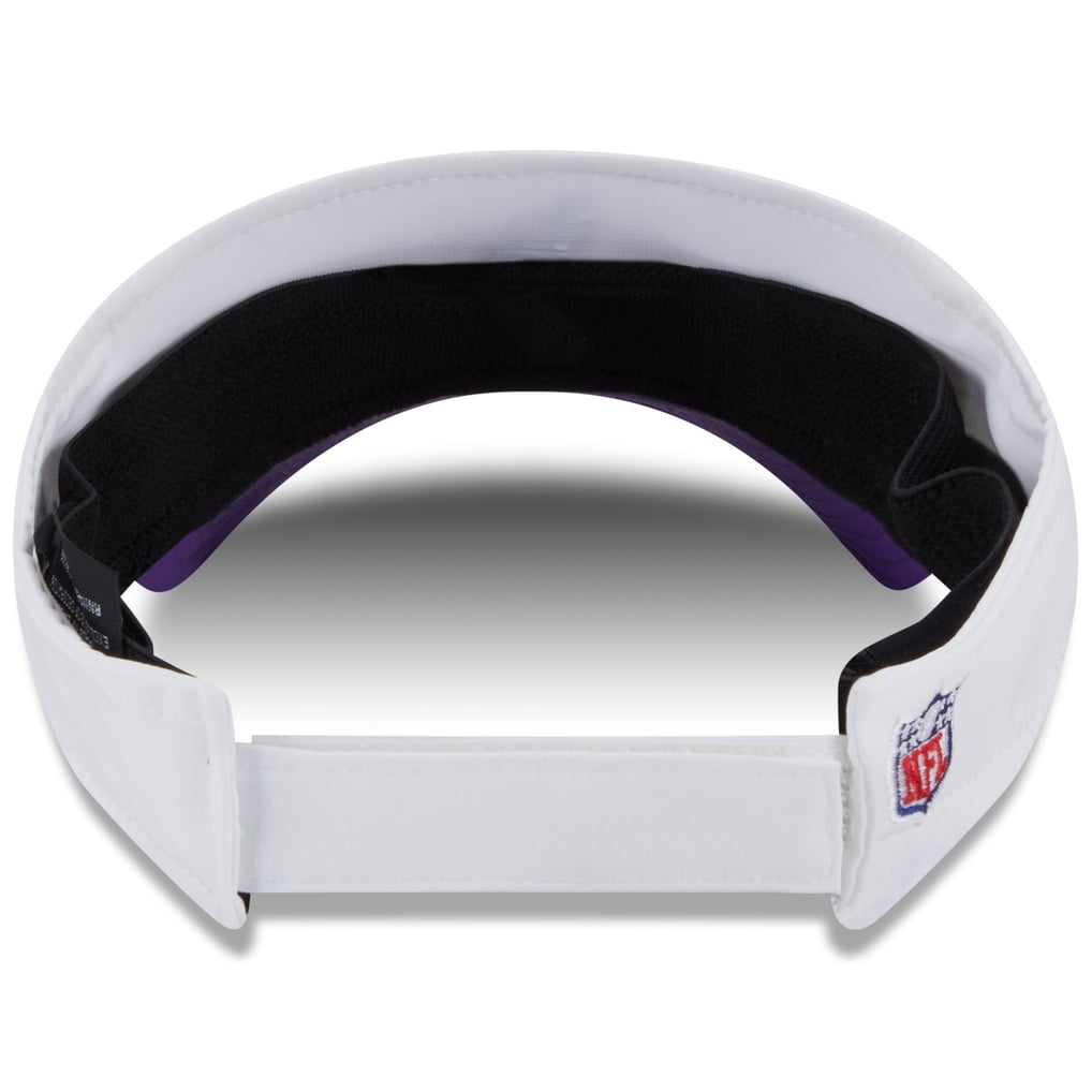  Minnesota Vikings New Era 2025 NFL Training Camp Adjustable Visor - White/Purple