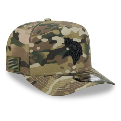 Minnesota Vikings New Era x BJ Betts 2026 Salute To Service 9FIFTY A-Frame Snapback Hat - Camo