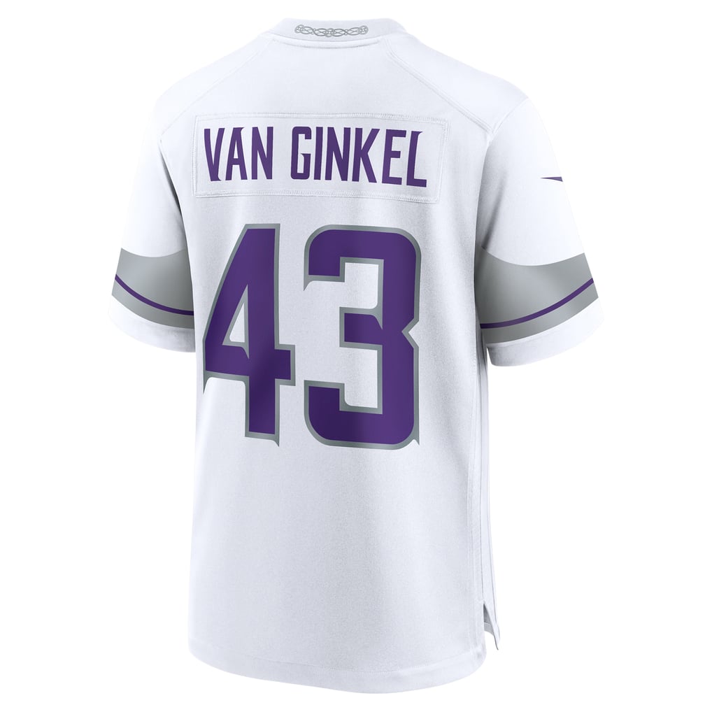 Andrew Van Ginkel Minnesota Vikings Nike Alternate Game Jersey - White