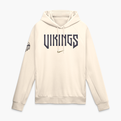  Minnesota Vikings Nike 2026 Rivalries Collection Dri-FIT Pullover Hoodie - Cream
