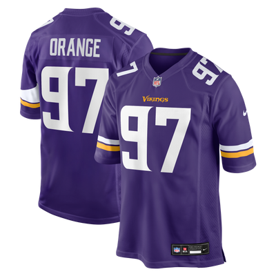 Domonique Orange Minnesota Vikings Nike Team Game Jersey - Purple