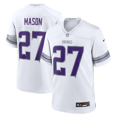 Jordan Mason Minnesota Vikings Nike Alternate Game Jersey - White