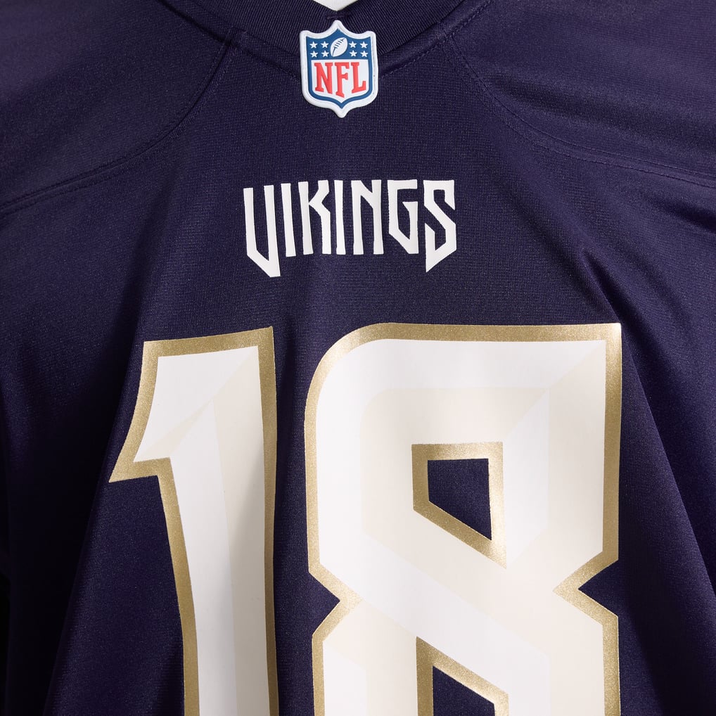 Men's Nike Justin Jefferson Purple Minnesota Vikings 2026 Rivalries ...