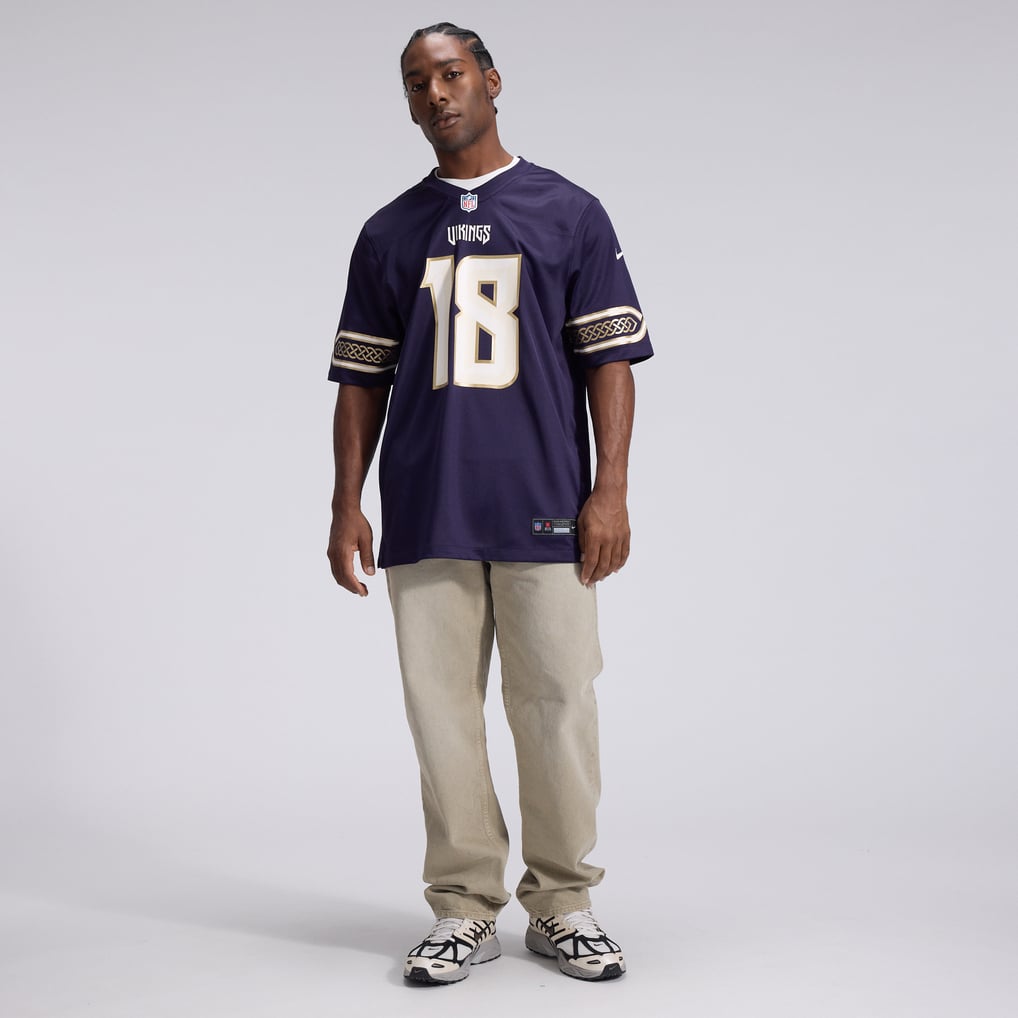 Men's Nike Justin Jefferson Purple Minnesota Vikings 2026 Rivalries ...