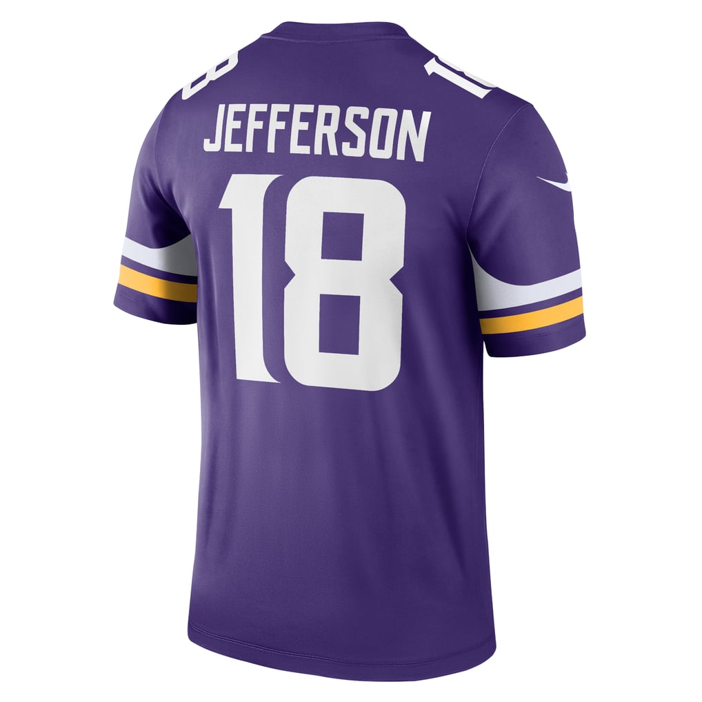 Maillot De Football Américain Vikings Justin Jefferson #18 - Violet - Taille XL Homme - Neuf Avec Étiquette