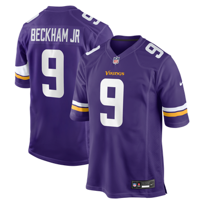 Odell Beckham Jr. Minnesota Vikings Nike Team Game Jersey - Purple