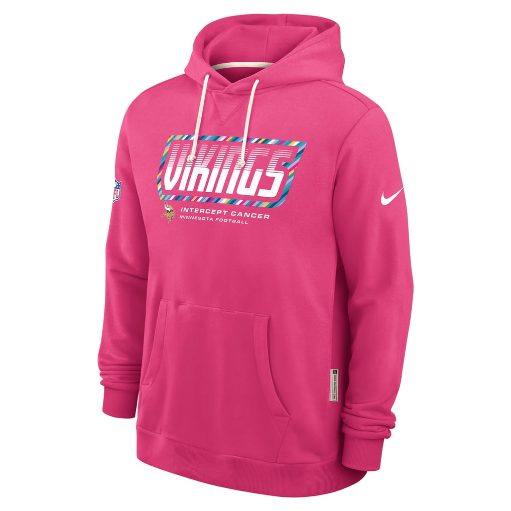 Men's Minnesota Vikings Nike Pink 2026 NFL Crucial Catch Sideline ...
