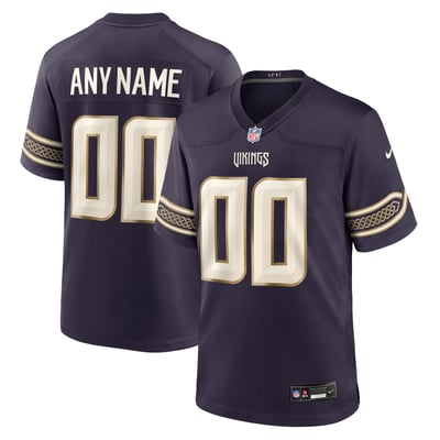  Minnesota Vikings Nike 2026 Rivalries Collection Game Custom Jersey - Purple
