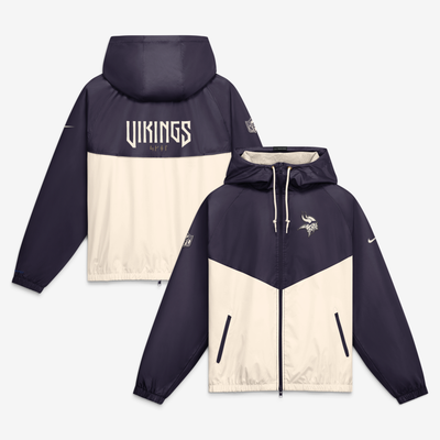  Minnesota Vikings Nike 2026 Rivalries Collection Windrunner Full-Zip Jacket - Purple