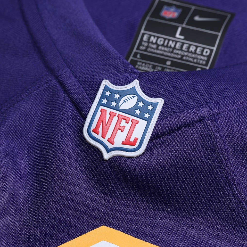Minnesota Vikings Nike Classic Custom Game Jersey - Purple