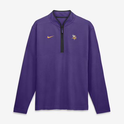  Minnesota Vikings Nike Dri-FIT Victory Half-Zip Pullover - Purple
