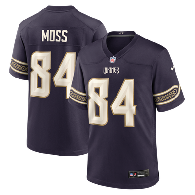 Randy Moss Minnesota Vikings Nike 2026 Rivalries Collection Game Jersey - Purple