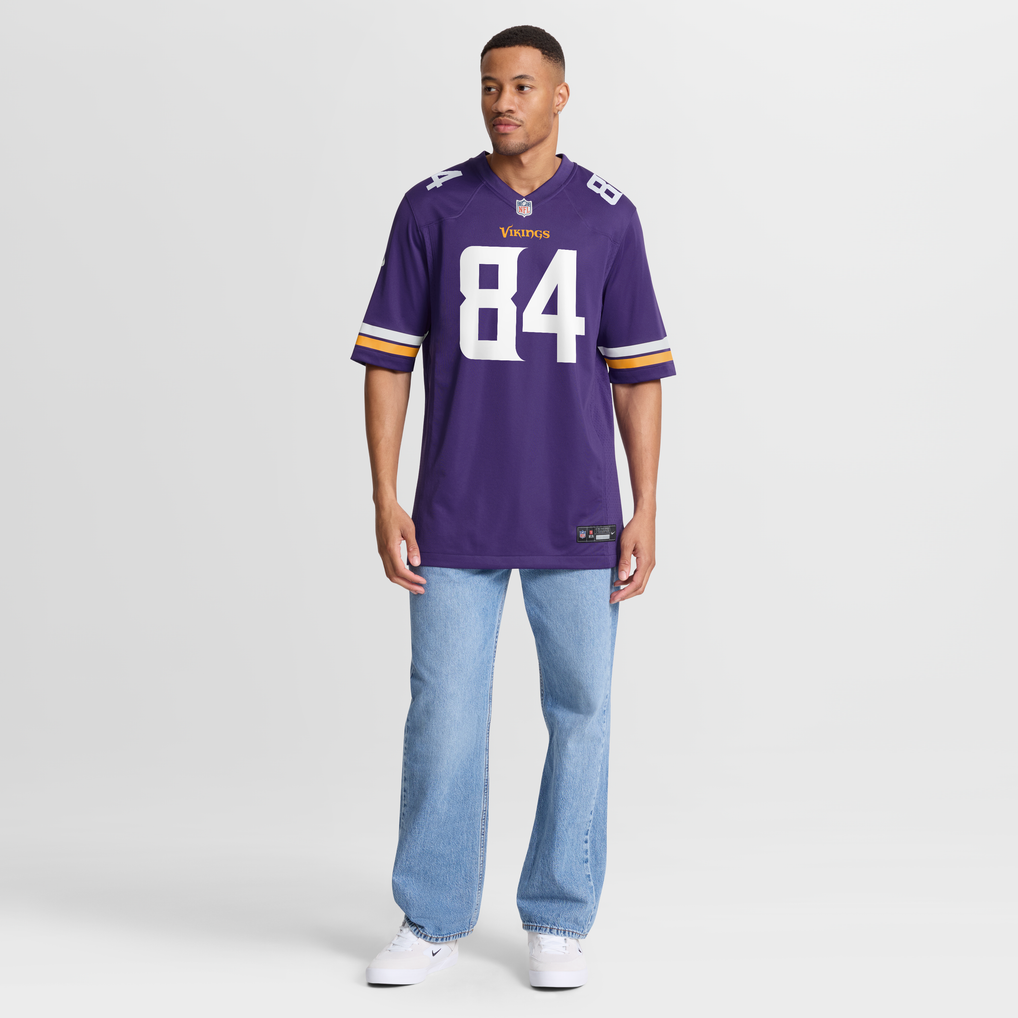 Randy Moss Minnesota Vikings Nike Game Retired Player Jersey - Purple