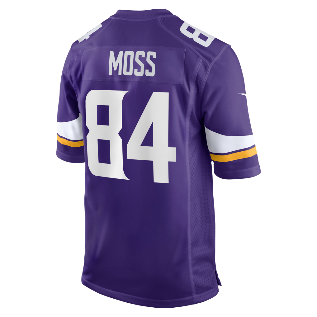 Randy Moss Minnesota Vikings Nike Game Retired Player Jersey - Purple