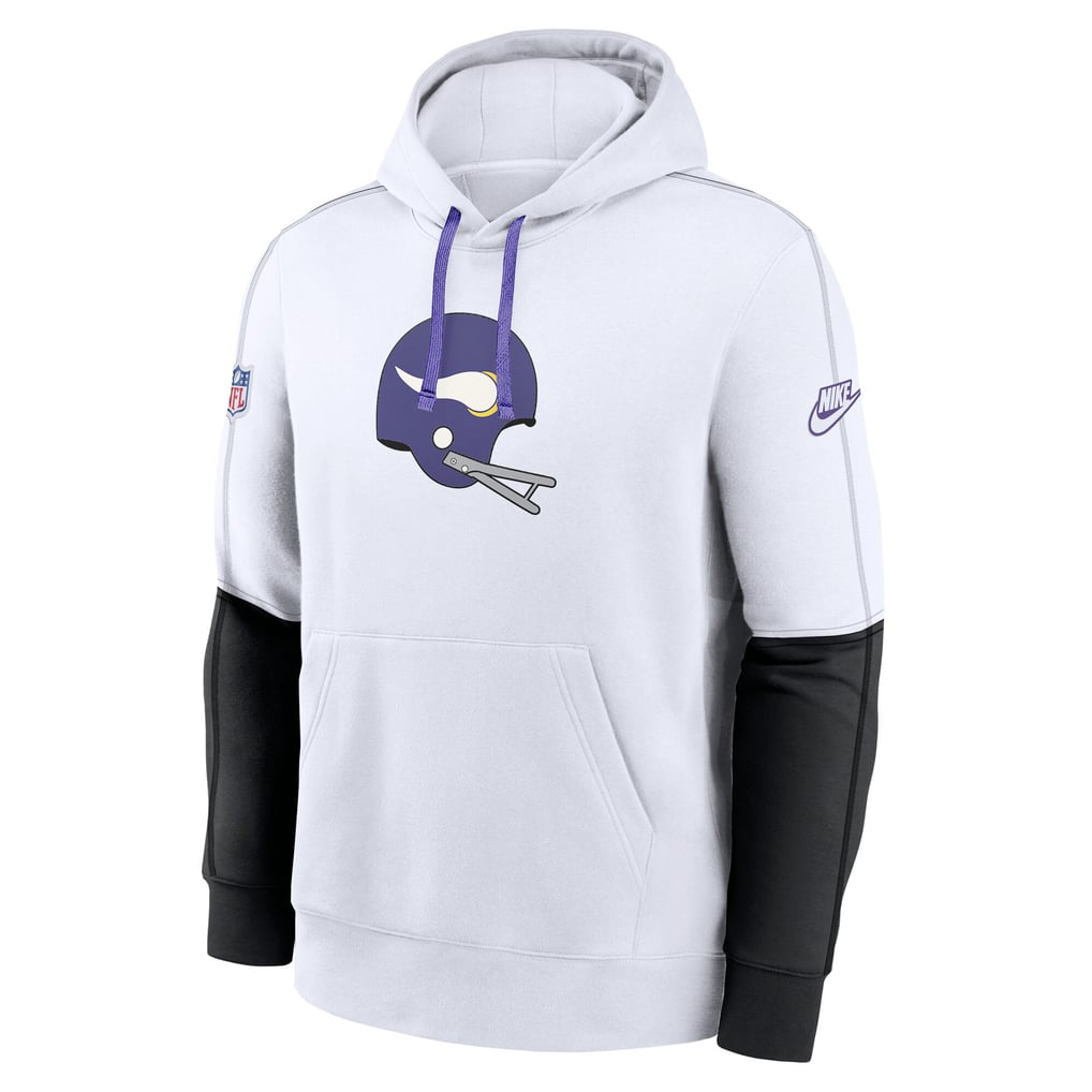 Minnesota Vikings Nike Alternate Logo Club Pullover Hoodie - White