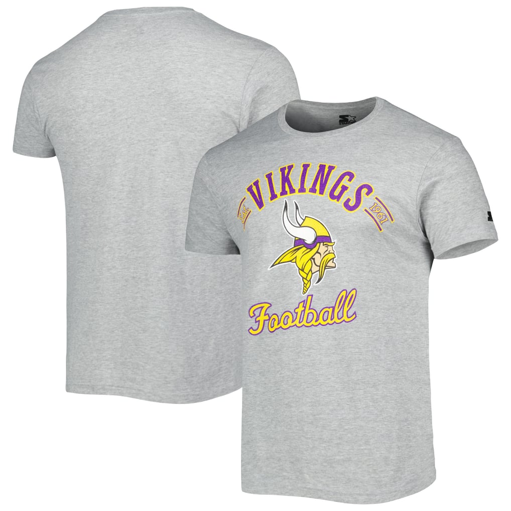 Minnesota Vikings Starter Prime Time T-Shirt - Heathered Gray