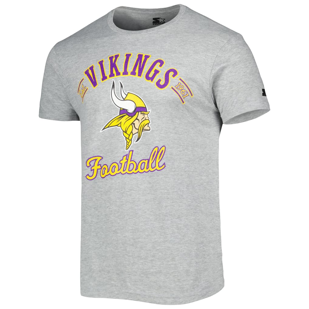 Minnesota Vikings Starter Prime Time T-Shirt - Heathered Gray