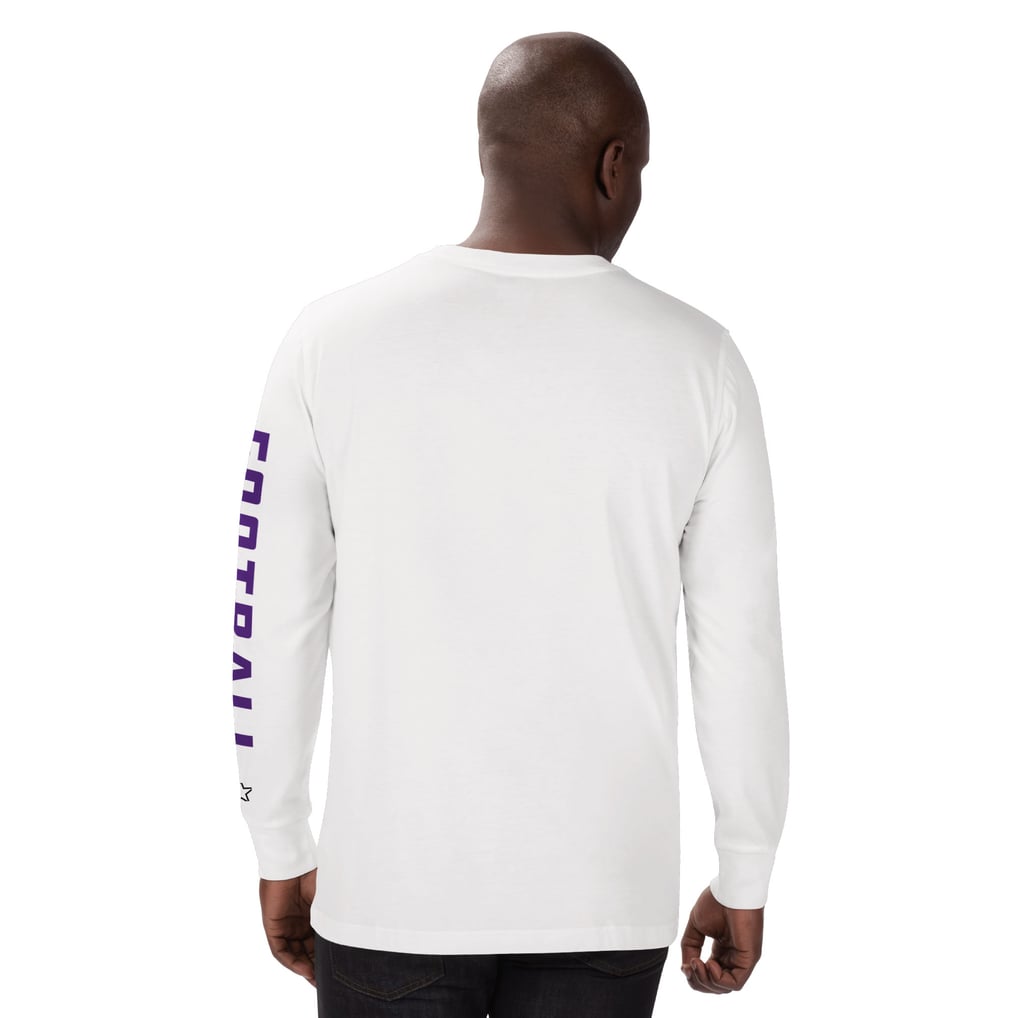 Minnesota Vikings Starter  Half Time Long Sleeve T-Shirt - White