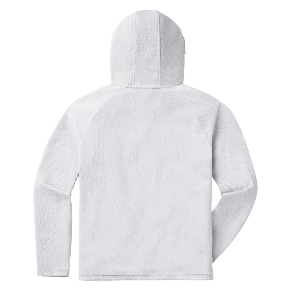 Men's Minnesota Vikings UNRL White Elevation Tri-Blend Hoodie