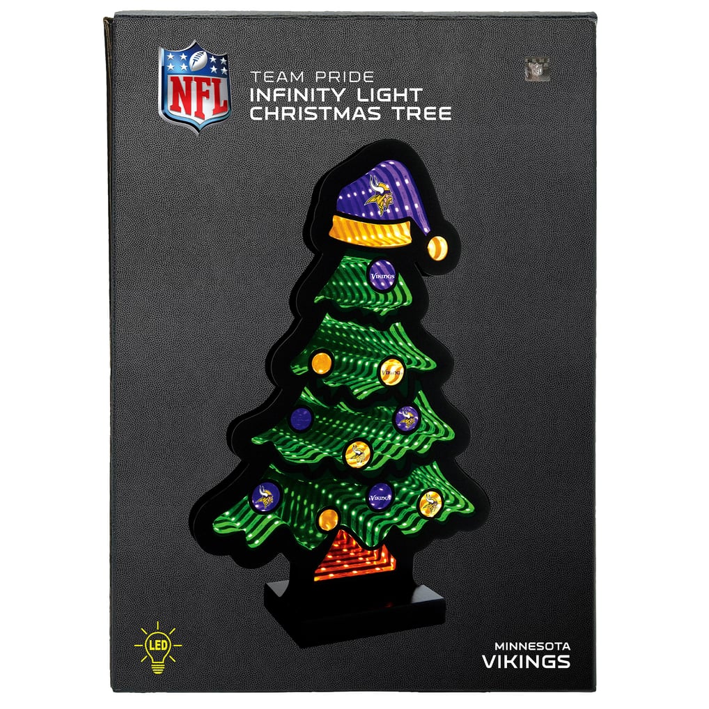Minnesota Vikings 12" Christmas Tree LED Infinity Light