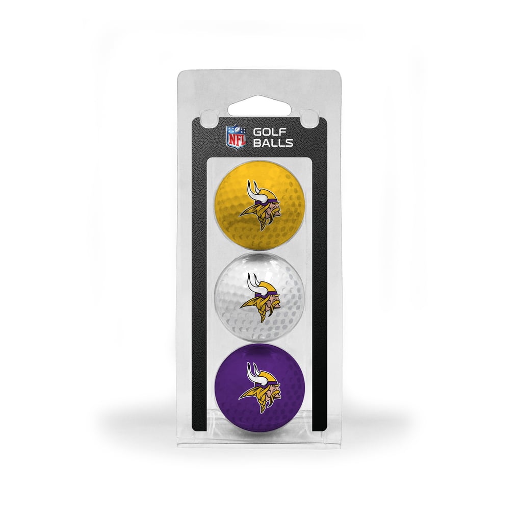 Minnesota Vikings 3-Pack Multi-Colored Team Golf Ball Set
