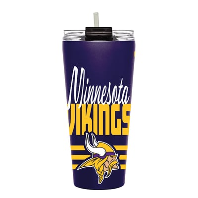 Minnesota Vikings 32oz. Heritage Big Slim Tumbler