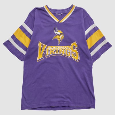 Minnesota Vikings 90s T-shirt - Purple - XS by Fanatics Real Vintage