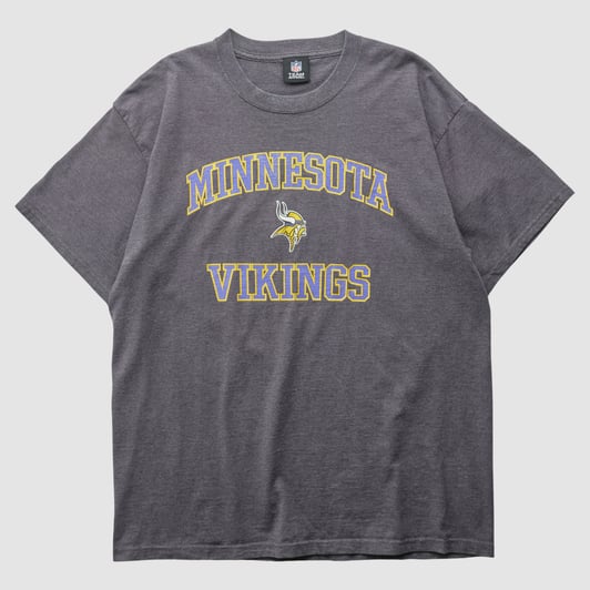 Minnesota Vikings NFL 2010s T-shirt - Dark Heather Gray - M by Fanatics Real Vintage