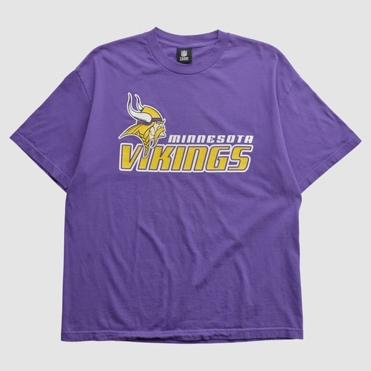 Minnesota Vikings NFL 2010s T-shirt - Purple - L by Fanatics Real Vintage
